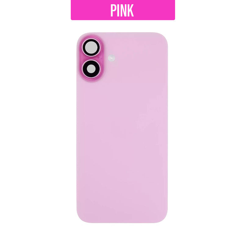 Back Glass Cover For iPhone 16 Plus (With Camera Frame and Magsafe Magnet)