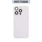 Back Glass Cover For iPhone 16 Pro (With Camera Frame and Magsafe Magnet)