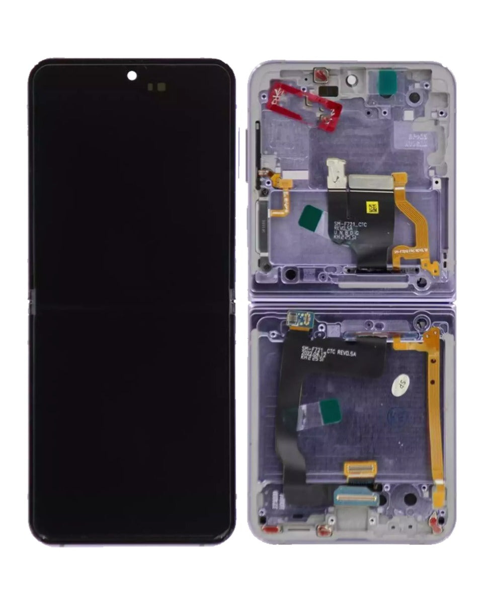 LCD Touch Screen Assembly For Galaxy Z Flip4 5G -Purple