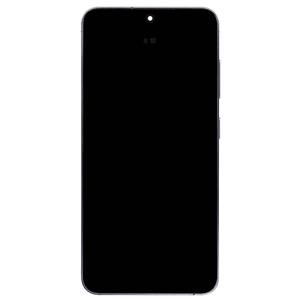LCD Digitizer Screen Assembly with Frame Replacement (as New) for Galaxy S24 S921 - Cobalt Violet