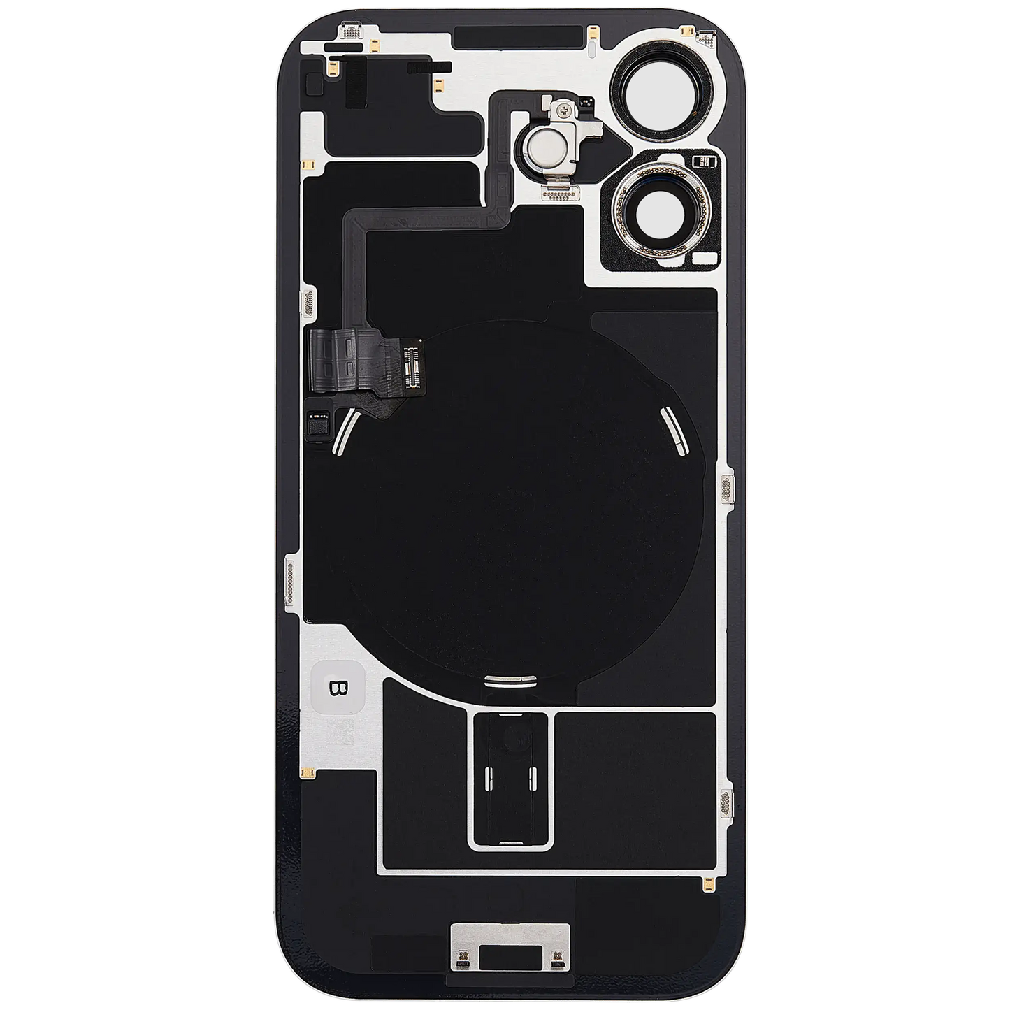 Back Glass Cover (With Camera Frame and Magsafe Magnet) For iPhone 17