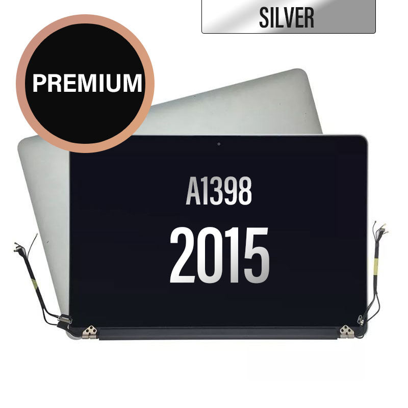 LCD Assembly Complete For Macbook Pro Retina 15 A1398 (2015) - Silver