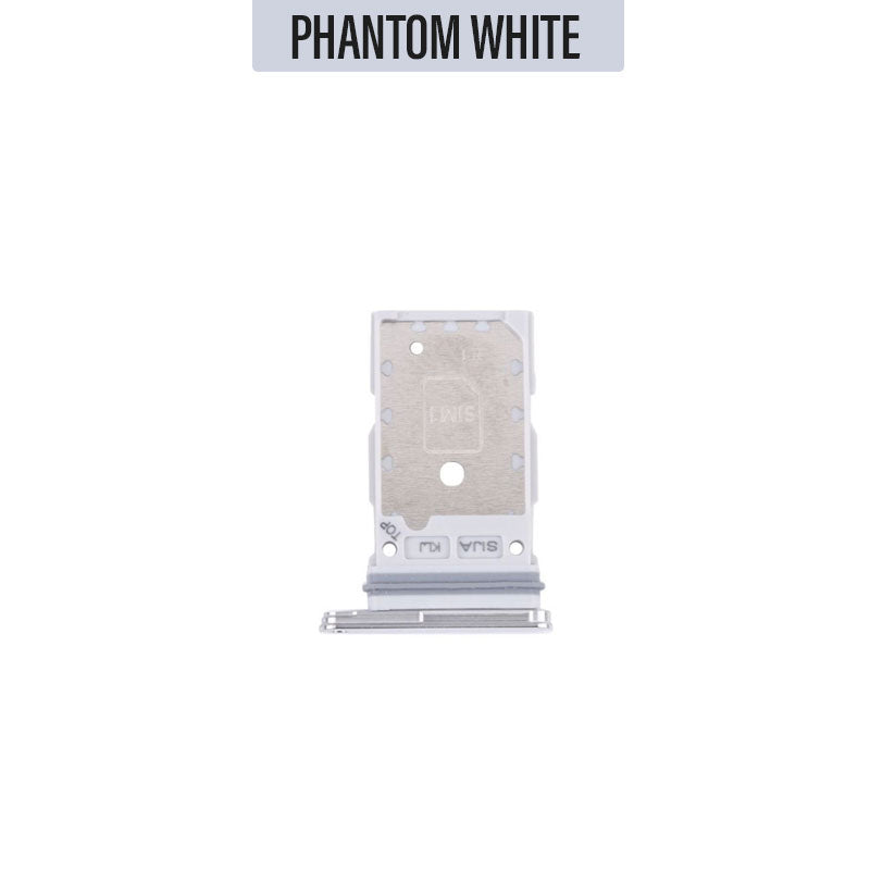 Sim Card Tray For Galaxy S22/ S22 Plus - Phantom White