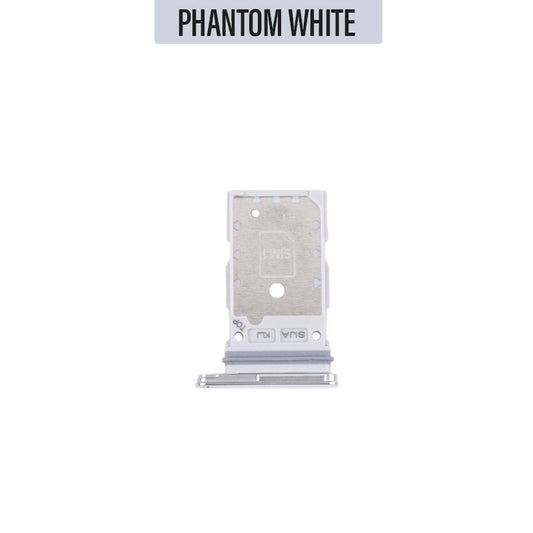 Sim Card Tray For Galaxy S22/ S22 Plus - Phantom White