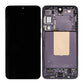 Screen Replacement Assembly with Frame For Galaxy S24 Plus - As New- Onyx Black