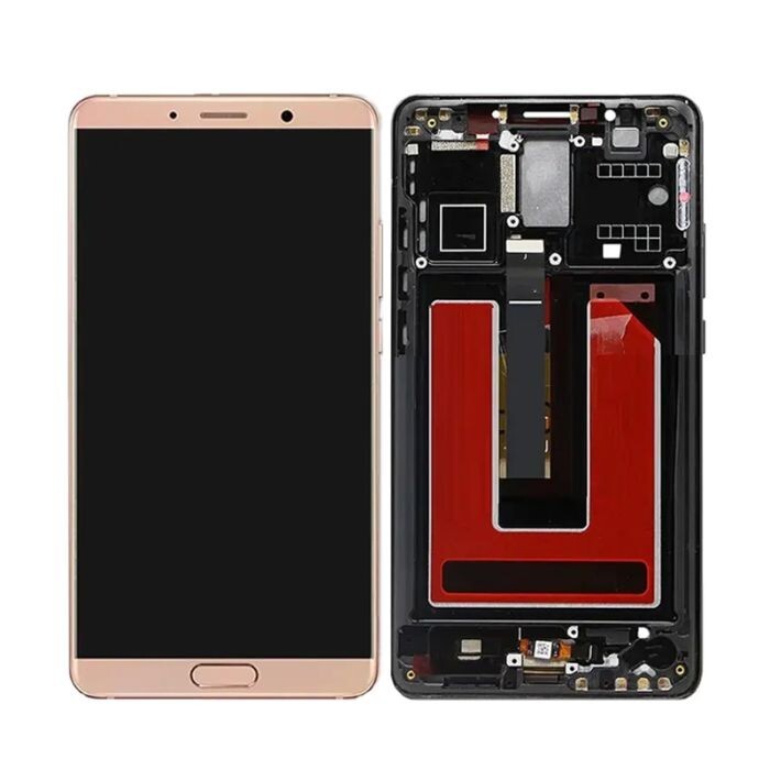 New Replacement LCD Display Touch Screen With Frame for Huawei Mate 10-Gold