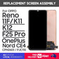 New Replacement LCD Display Touch Screen for Oppo Reno 11F/K11/K12/F25 Pro