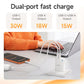 Hoco 30W Fast Charging Wall Charger Adaptor USB-C + USB-A DNU3