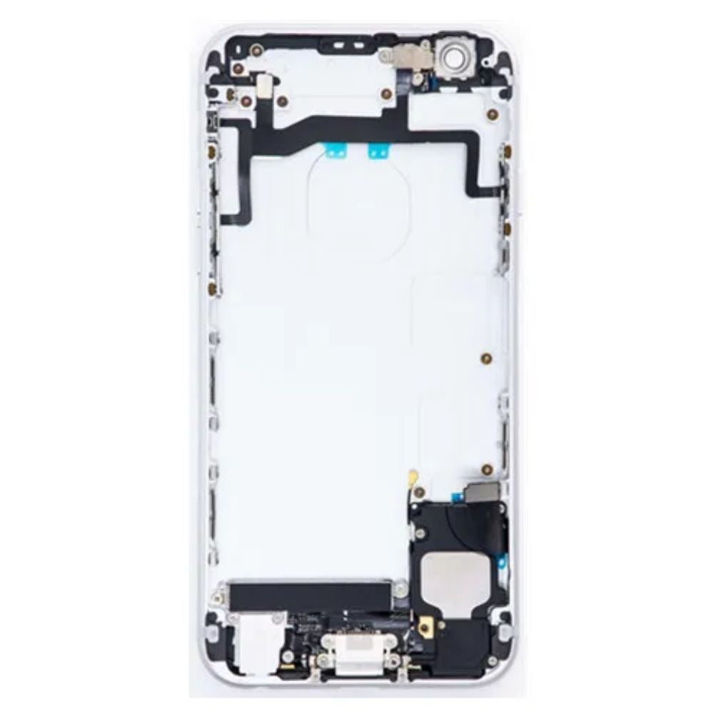 Back Housing with Parts For iPhone 6S - White