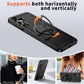 Rotative Ring Stand Armour Case for Galaxy A37 5G - Black