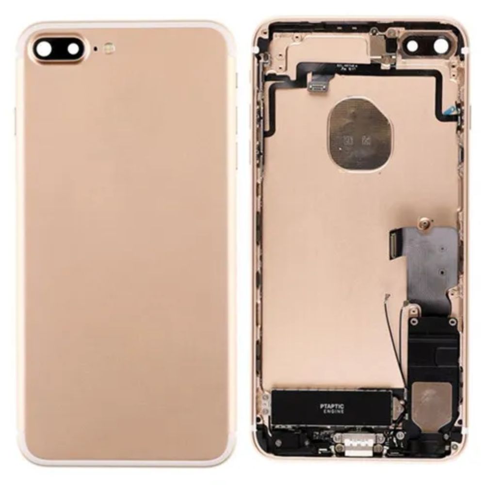 Back Housing with Parts For iPhone 7 Plus - Gold