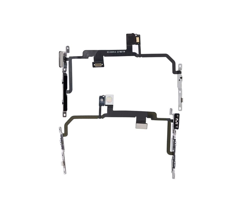 Power Volume Mute Button Flex Cable For iPhone 8 Plus