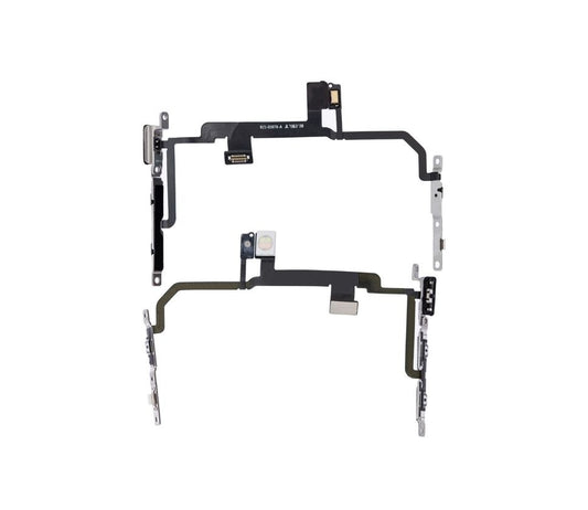 Power Volume Mute Button Flex Cable For iPhone 8 Plus