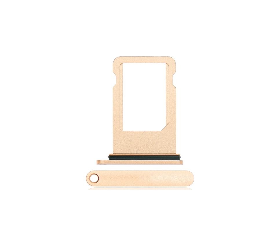 Sim Card Tray For iPhone 8 Plus - Rose Gold