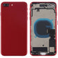 Back Housing with Small Parts For iPhone 8 Plus - Red