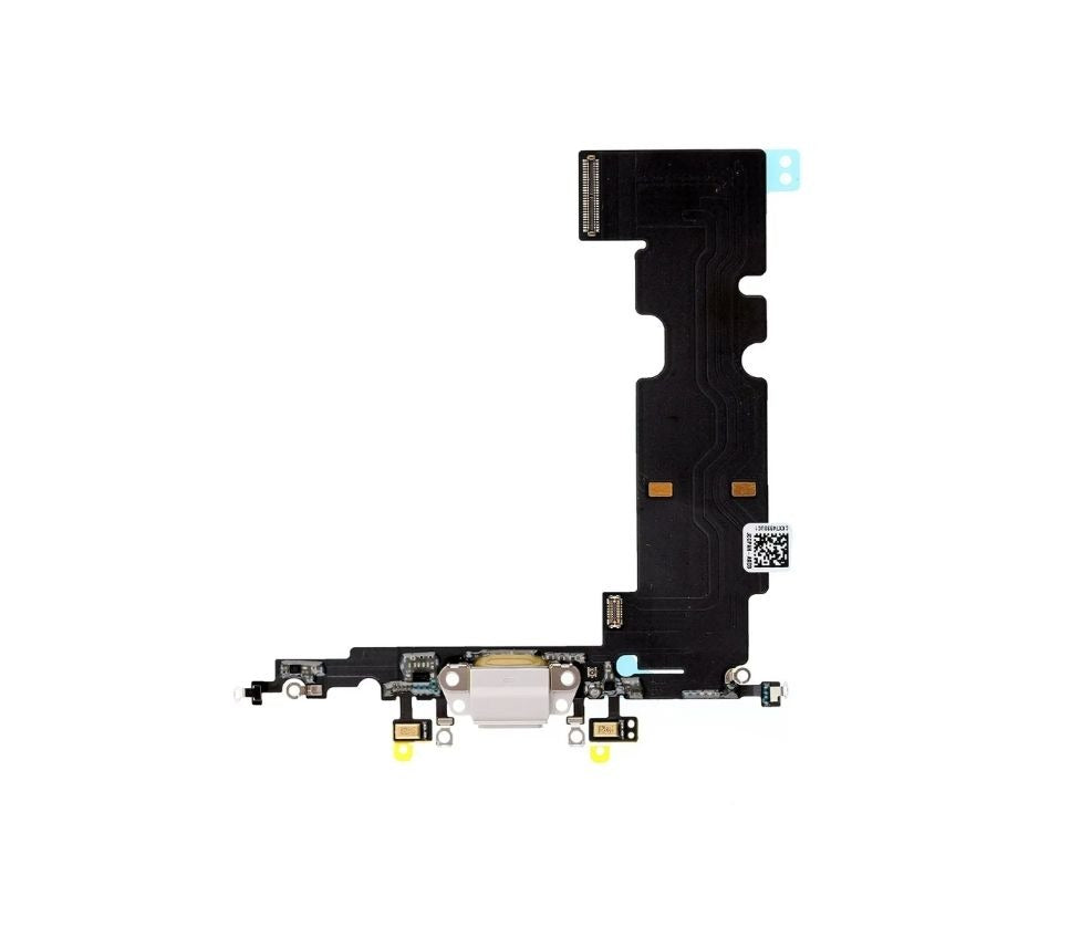 Charging Port Flex Cable For iPhone 8 Plus - White