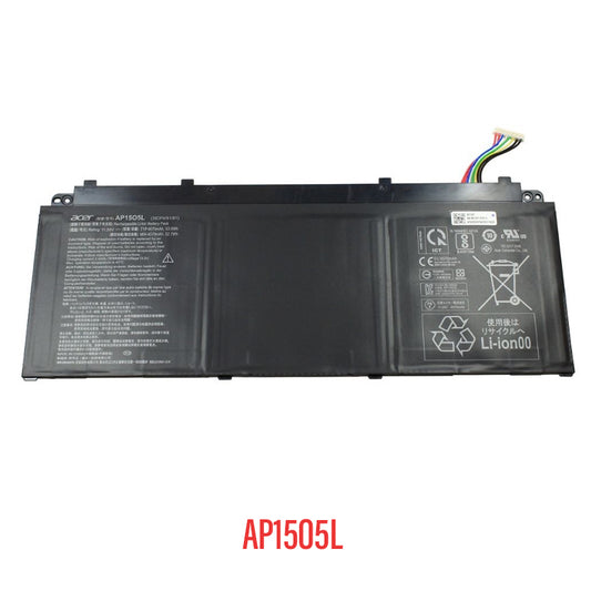 Acer AP15O5L Battery Replacement 53Wh 4.6Ah