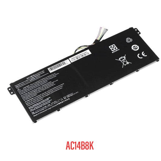 Acer AC14B8K Battery Replacement 48Wh 3.2Ah