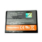 Battery replacement for Blackberry Torch 9800/ Torch 2 9810