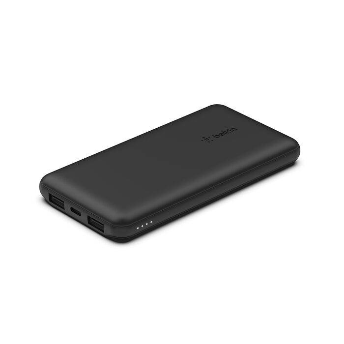 BoostCharge Power Bank 10K with USB-A to USB-C cable