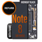 Refurbished Galaxy Note 8 LCD Touch Screen Assembly with Frame - Midnight Black