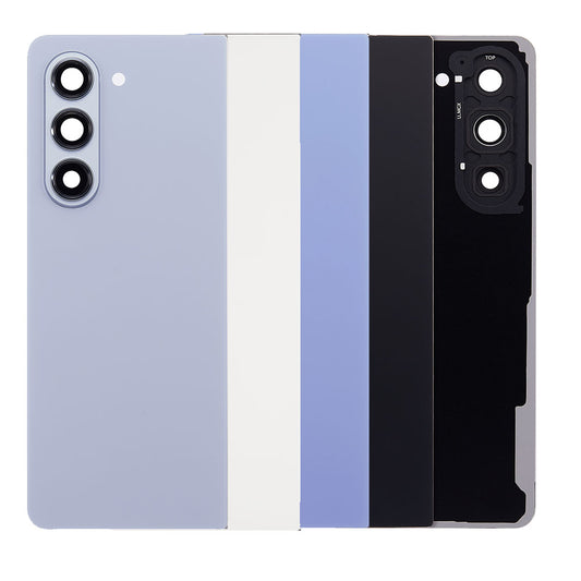 Back Glass Cover with Camera Lens For Galaxy Z Fold5