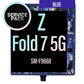 LCD Digitizer Screen Assembly Complete Replacement for Galaxy Z Fold7 5G F966- Blue