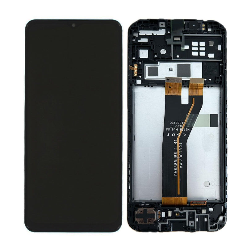 LCD Touch Screen Assembly with Frame Service Pack For Galaxy M14 5G