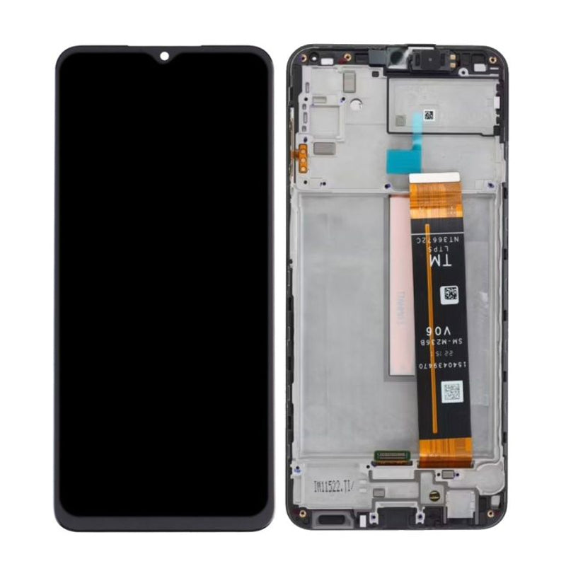 LCD Touch Screen Assembly with Frame Service Pack For Galaxy M33