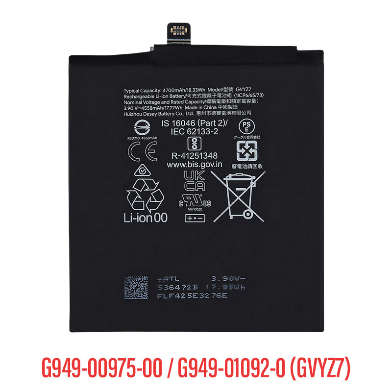 Battery Replacement For Google Pixel 9/ 9 Pro