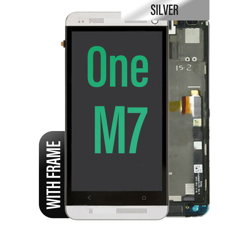 LCD Touch Screen Assembly with Frame for HTC One M7