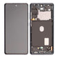 OLED (As New) LCD Digitizer Screen Assembly with Frame for Galaxy S20 FE G780-G781 - Cloud White