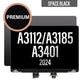 LCD Assembly Complete For Macbook Pro 14 A3112/ A3185/ A3401 - Space Black