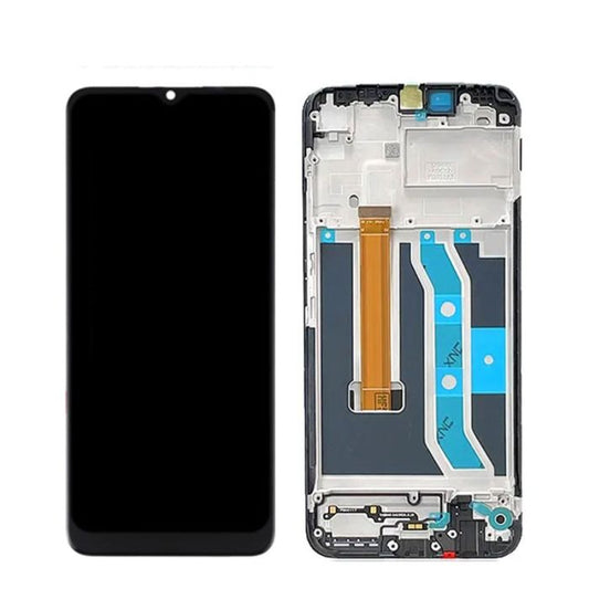 Realme C21Y/ C25Y LCD Touch Screen Replacement With Frame