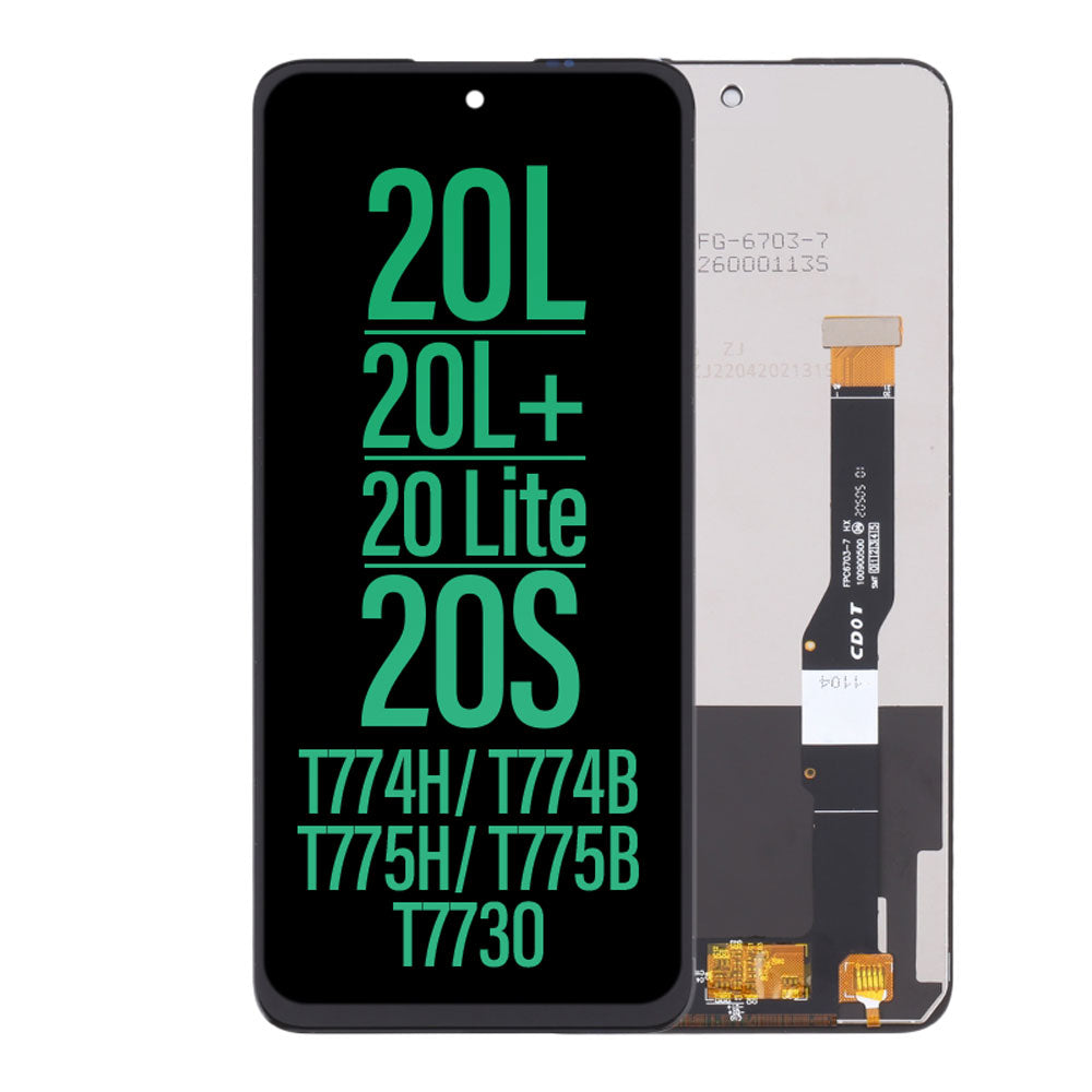 LCD Touch Screen Assembly For TCL 20L/ 20L Plus/ 20 Lite/ 20S