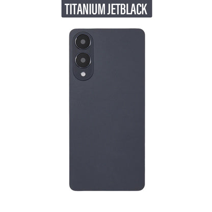 Back Glass Cover with Camera Lens For Galaxy S25 Edge