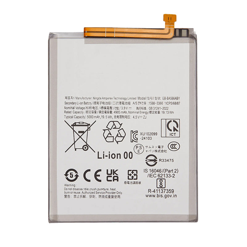 Battery Replacement EB-BA566ABE for Galaxy A36 5G/ A37 5G/ A56 5G/ A57 5G