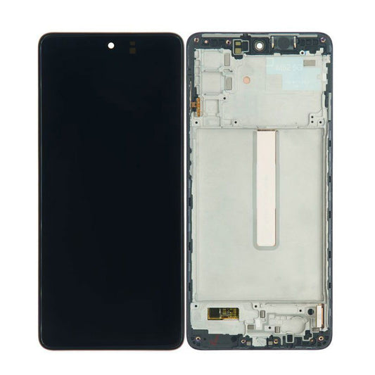 LCD Touch Screen Assembly with Frame Service Pack For Galaxy M52 5G