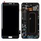 Original LCD Digitizer Screen Assembly with Frame for Galaxy S6 Edge Plus G928 - Black
