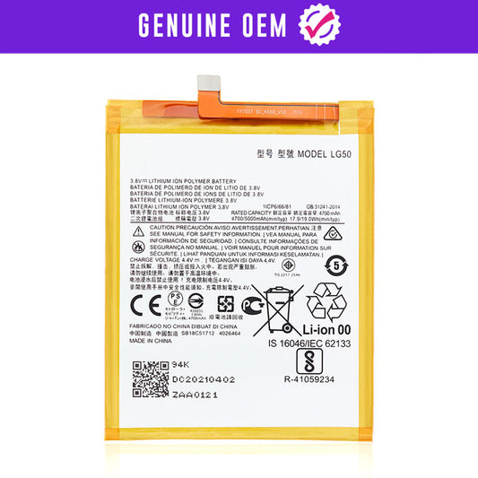 Genuine OEM Battery Replacement Compatible For Motorola One Fusion Plus XT2067-2 / 2020 (LG50)