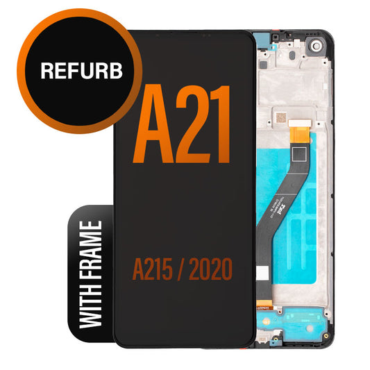 LCD Touch Screen with Frame Compatible For Galaxy A21 2020 A215