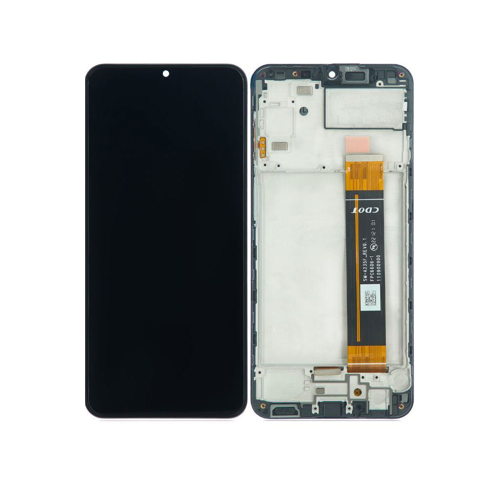 LCD Touch Screen Assembly with Frame Service Pack for Galaxy A23 A235 4G