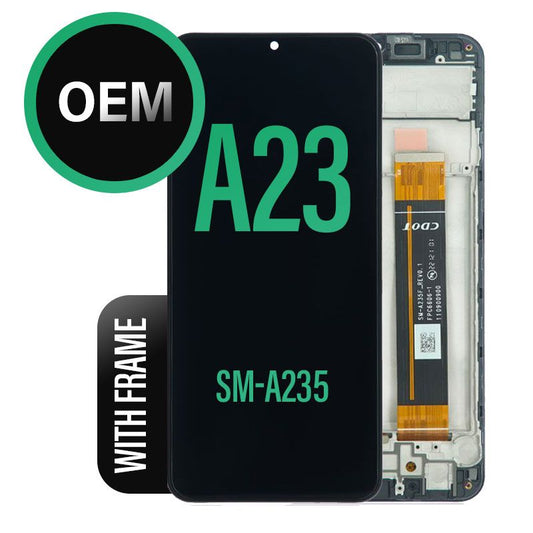 LCD Touch Screen with Frame Compatible For Galaxy A23 4G A235