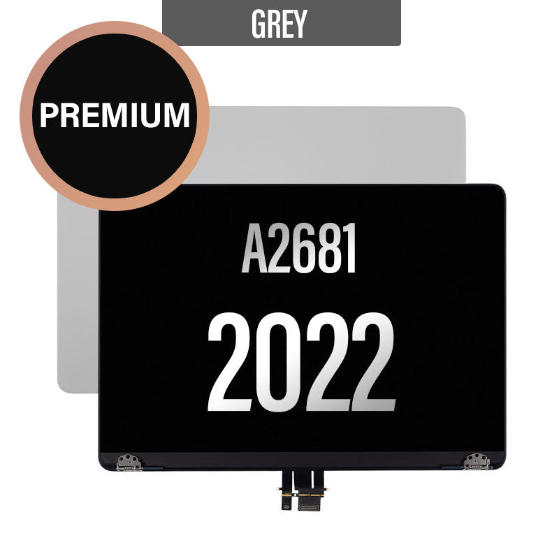 LCD Assembly Complete For Macbook Air 13 A2681 - Space Grey (M2)