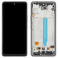 OLED LCD Touch Screen Assembly with Frame Replacement For Galaxy A53 5G 2022 A536- Black
