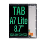 LCD Touch Screen Assembly For Galaxy Tab A7 Lite T225/ T220