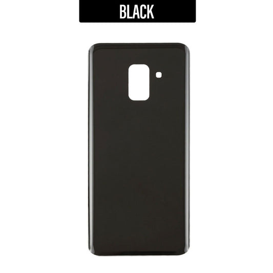 Back Battery Cover Replacement for Galaxy A8 2018 A530- Black