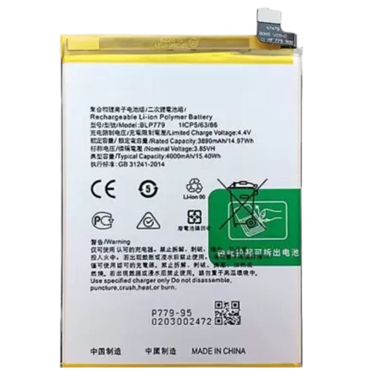 BLP805 Battery Replacement For Oppo A93/ Reno4/ Reno4 Z 5G