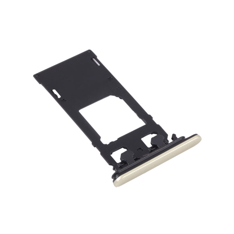 Sim Tray/ Memory Card Tray for Xperia X Performance - Lime Gold