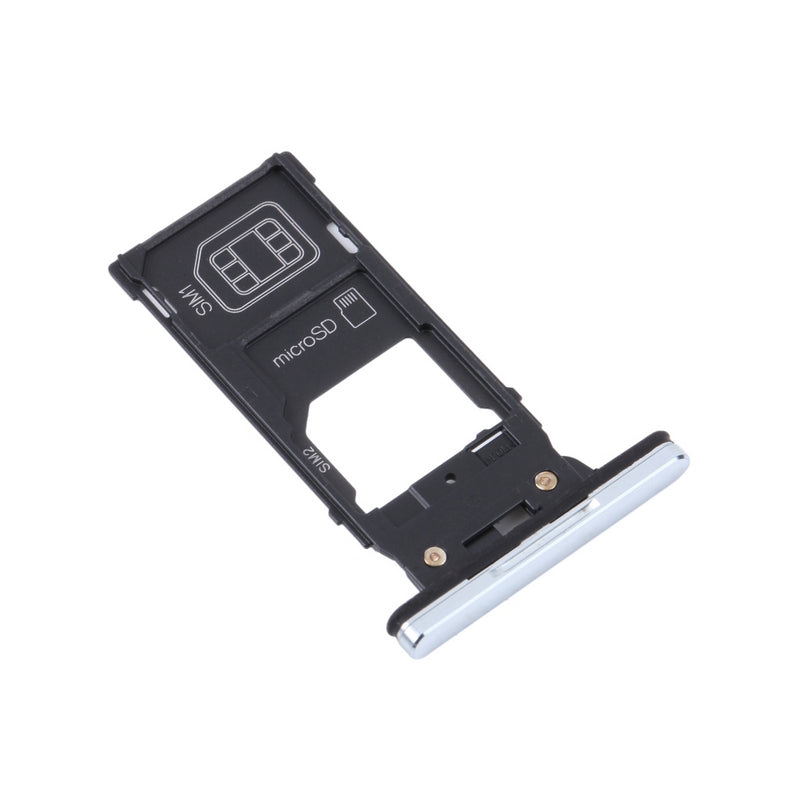 Xperia XZ2 Premium Sim/ Memory Card Sim Tray- Silver